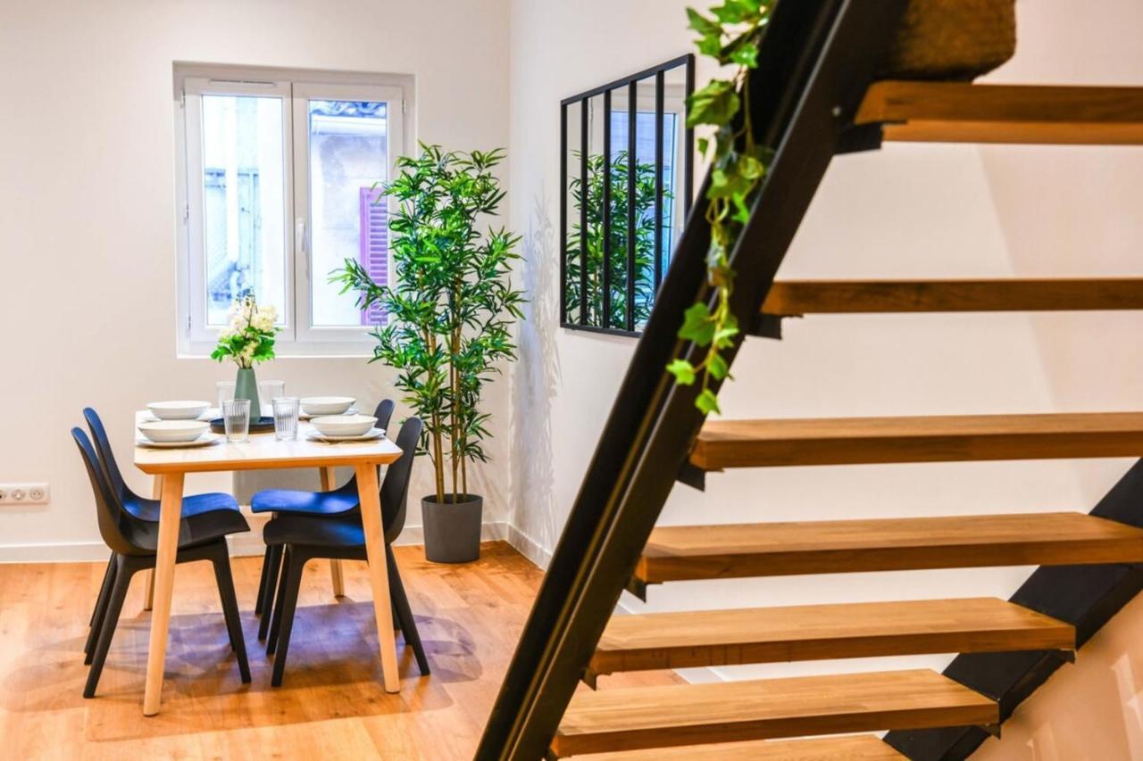 Le Duplex - Terrasse Au Coeur De Marseille Panier Lägenhet Exteriör bild