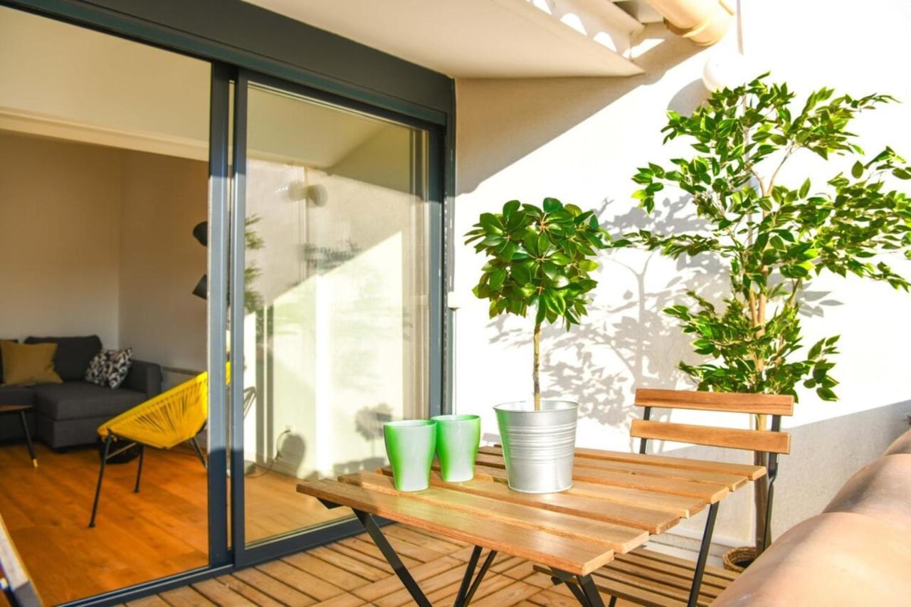 Le Duplex - Terrasse Au Coeur De Marseille Panier Lägenhet Exteriör bild