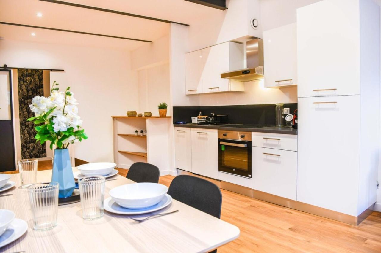 Le Duplex - Terrasse Au Coeur De Marseille Panier Lägenhet Exteriör bild